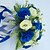 זול פרחי חתונה-פרחי חתונה זרים חתונה / מסיבה\אירוע ערב מֶשִׁי 9.84&quot;(לערך.25ס&quot;מ)