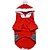 preiswerte Hundekleidung-Hund Kapuzenshirts Winter Hundekleidung Rot Kostüm Baumwolle Zeichen Modisch Weihnachten XS S M L