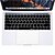 abordables Protectores de Pantalla para Tableta-XSKN lengua árabe de la piel del teclado del silicón para el 2016 lanzó la versión táctil barra de nuevo MacBook Pro 13.3 / 15.4 nos