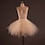 abordables Tenues de ballet-jupe de ballet drapé femme adulte tutu robe costume entraînement chute polyester