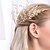 olcso Esküvői Fejdísz-Gyöngyutánzat Hair Pin val vel 1 Esküvő / Különleges alkalom Sisak