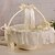 abordables Conjuntos de colección de boda-hermosas cintas de lino de la cesta de la flor de la boda arquean ceremonia de la boda