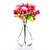 billige Kunstig blomst-polyester moderne stil bordplate blomst 1 bukett 22cm/9&quot;