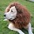 cheap Dog Clothes-Cat Dog Costume Hoodie Lion Wig Animal Lion Cosplay Lion Funny Dog Clothes Puppy Clothes Dog Outfits Light Brown Dark Brown White Costume Large Dog for Girl and Boy Dog Faux Fur S M L