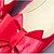 halpa Naisten matalakantaiset kengät-Naiset Tasapohjakengät PU Kevät Kesä Kausaliteetti Ruseteilla Tasapohja Musta Harmaa Punainen Pinkki Tasapohja