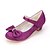 cheap Kids&#039; Princess Shoes-Girls&#039; Heels Flower Girl Shoes Satin Little Kids(4-7ys) Bowknot White / Purple / Red Spring &amp; Summer / Wedding / Party &amp; Evening / Wedding / TR