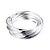 preiswerte Ringe-Damen Ring Schmuck Silber Kupfer versilbert Aleación Kreisförmig Geometrische Form Irregulär Personalisiert Luxus Geometrisch