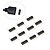 abordables Bases, douilles de lampe-20pcs connecteur de connecteur mâle 4 broches pour 3528 5050 smd rgb led éclairage de bande