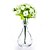 preiswerte Künstliche Blume-Polyester-Tischplatte im modernen Stil, Blume, 1 Blumenstrauß, 22 cm/9 Zoll