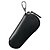 cheap Wallets-Men&#039;s Cowhide Key Holder Wallet Zipper Solid Colored Logo Sports Outdoor Black Brown