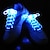 abordables Decoración y lámparas de noche-1 par flash luminoso led cordones patinaje encantador led flash light up resplandor cordones de zapatos cordones de baile patinaje fresco daren suministros