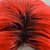 preiswerte Trendige synthetische Perücken-Synthetische Haare Perücken Locken Kappenlos Natürliche Perücke Rot