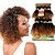 tanie Pasma włosów ombre-Ombre Curly Włosy naturalne 8 in Przedłużanie włosów Blond Kasztanowy 1 sztuka Damskie