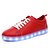 cheap Sneaker für Herren-Men&#039;s Shoes PU Summer Fall Comfort Light Up Shoes Sneakers for Casual Outdoor White Black Red