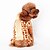 cheap Dog Clothes-Dog Costume Dog Clothes Animal Brown Pink Polar Fleece Costume For Spring &amp;  Fall Winter Men&#039;s Women&#039;s Cosplay