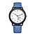 abordables Montres Tendance-KEZZI Unisexe Montre Tendance Montre Bracelet Montre Décontractée Quartz Quartz Japonais Polyuréthane Bande Pour tous les joursNoir Bleu