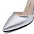 preiswerte Absatzschuhe für Damen-Damen Schuhe PU Sommer High Heels Walking Stöckelabsatz Spitze Zehe Für Normal Kleid Silber Rosa
