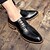 cheap Men&#039;s Oxfords-Men&#039;s Formal Shoes Leather Shoes Spring / Fall Comfort / Formal Shoes Wedding Party &amp; Evening Office &amp; Career Oxfords Walking Shoes Cowhide Breathability Black / Lace-up