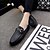 preiswerte Herrenpantoletten &amp; -slipper-Herrn PU Herbst / Winter Komfort / Slouch Stiefel Loafers &amp; Slip-Ons Walking tragbar Schwarz / Blau