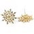 cheap Earrings-Women&#039;s Crystal Stud Earrings Earrings Jewelry Gold / Silver For Wedding Party Halloween