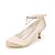 preiswerte Hochzeitsschuhe-Damen Satin Frühling / Sommer High Heels Stöckelabsatz Runde Zehe Strass Rosa / Champagner / Elfenbein / Hochzeit / Party &amp; Festivität