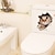 voordelige Muurstickers-dieren / mode / vormen muurstickers vliegtuig muurstickers toiletstickers, vinyl huisdecoratie muursticker muur / toiletdecoratie 1 / wasbaar / verwijderbaar / herpositioneerbaar 30 * 20cm