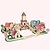 preiswerte 3D-Puzzle-Holzpuzzle Holzmodelle Berühmte Gebäude Chinesische Architektur Haus Profi Level Hölzern 1 pcs Romantisch Kinder Erwachsene Jungen Mädchen Spielzeuge Geschenk