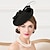 preiswerte Faszinator-Fascinatoren Hüte Kopfbedeckung Wolle Untertassen-Hut Hochzeit Pferderennen Damentag Cocktail Elegant Mit Kopfschmuck Kopfbedeckung