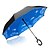 baratos Chapéus de Chuva-1pcs Plástico Sombrinha Ensolarado e chuvoso Chuva Guarda-Chuva Longo