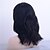 levne Paruky z lidských vlasů-Přírodní vlasy Se síťkou Paruka styl Brazilské vlasy Přírodní vlny Příroda černá Paruka 130% Hustota vlasů s dětskými vlasy Přírodní vlasová linie Afroamerická paruka 100% ručně vázaná Dámské Krátk