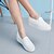 cheap Women&#039;s Slip-Ons &amp; Loafers-Women&#039;s Shoes Glitter Spring / Summer / Fall Sneakers Walking Shoes Wedge Heel Round Toe Sequin White / Black / Pink / Party &amp; Evening