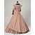 Χαμηλού Κόστους Ιστορικές &amp; Vintage Στολές-Πριγκίπισσα Μαρία Αντωνιέτα Κομψό Ροκοκό Βικτοριανό Φορέματα Φόρεμα χορού Γυναικεία Κοριτσίστικα Δαντέλα Βαμβάκι Επίσημο Χοροεσπερίδα Ιαπωνικά Στολές μεταμφίεσης Μεγάλα Μεγέθη Προσαρμοσμένη Καφέ