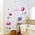 preiswerte Wand-Sticker-Romantik Blumen Botanisch Wand-Sticker Flugzeug-Wand Sticker Dekorative Wand Sticker, Vinyl Haus Dekoration Wandtattoo Wand Glas /