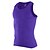 cheap New In-Men&#039;s Gym Tank Top Athletic Compression Clothing Tights Elastane Sport Yoga Running Exercise &amp; Fitness Quick Dry Soft Compression White Black Purple Red Green Blue Slim / High Elasticity