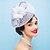 cheap Headpieces-Flax / Feather Fascinators / Flowers with 1 Piece Wedding / Special Occasion Headpiece