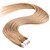 olcso Felragasztható póthajak-Neitsi Ragasztható Human Hair Extensions Egyenes Emberi haj Emberi haj tincsek 1pack Női Fekete