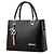 cheap Handbag &amp; Totes-Women&#039;s Handbags Satchel Zipper PU Leather Beading Metallic Solid Colored Formal Outdoor Office &amp; Career Wine Black Fuchsia Blue