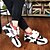 abordables Zapatillas de hombre-Hombre Zapatos Confort PU Primavera / Otoño Zapatillas de Atletismo Listo para vestir Blanco / Negro / Rojo / Con Cordón