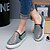 cheap Women&#039;s Slip-Ons &amp; Loafers-Women&#039;s Shoes Glitter Spring / Summer / Fall Sneakers Walking Shoes Wedge Heel Round Toe Sequin White / Black / Pink / Party &amp; Evening