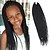 billige Hårfletter-Hår til fletning Senegal Vri Fletting Hairextensions med menneskehår 100% kanekalon hår Kanekalon Hårfletter Daglig