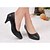 cheap Women&#039;s Heels-Women&#039;s Shoes PU Leatherette Synthetic Spring Summer Slingback Novelty Comfort Heels Walking Shoes Chunky Heel Round Toe Polka Dot for
