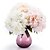 olcso Művirág-selyem bazsarózsa művirág esküvői virág többszínű opcionális 1db / set