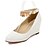 preiswerte Absatzschuhe für Damen-Damen Schuhe PU Frühling Sommer Herbst High Heels Keilabsatz Spitze Zehe Quaste für Normal Party &amp; Festivität Schwarz Beige Purpur Grün