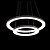 Недорогие В виде круга-40 cm LED Подвесные лампы Металл Акрил Круглый Прочее Современный современный 90-240 Вольт