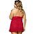 baratos Lingerie Sexy-Mulheres Tamanho Grande Super Sexy Baby-doll &amp; Slip Camisas e Negligés Roupa de Noite - Poliéster Cor Sólida Preto / Roxo / Rosa claro M XL 3XL / Renda