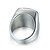preiswerte Ringe für Herren-Herrn Statement-Ring Ring Siegelring Onyx Silber Synthetische Edelsteine Achat Titanstahl Modisch Alltag Normal Schmuck