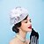 cheap Headpieces-Flax / Feather Fascinators / Flowers with 1 Piece Wedding / Special Occasion Headpiece