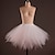 abordables Ropa de ballet-falda de ballet drapeado vestido de tutú para mujer adulto entrenamiento de disfraces poliéster caído