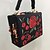 cheap Handbag &amp; Totes-Women&#039;s Leather Bags Handbags PU Leather Metal Crystal / Rhinestone Flower Artwork Floral Print Wedding Event / Party Formal White