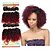 cheap Colored Hair Weaves-Brazilian Hair Curly Curly Weave Human Hair 400 g Ombre Hair Weaves / Hair Bulk Human Hair Weaves Human Hair Extensions / 8A